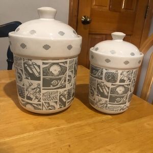 Harley Davidson Ceramic Canister Set